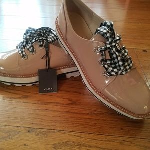 HOT! Zara derby shoes with cute laces